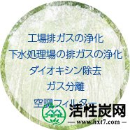 工厂废气净化，污水处理厂废气净化二恶英去除，气体分离，空调过滤