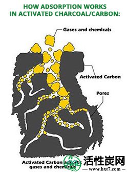 吸附如何与​​活性炭一起使用